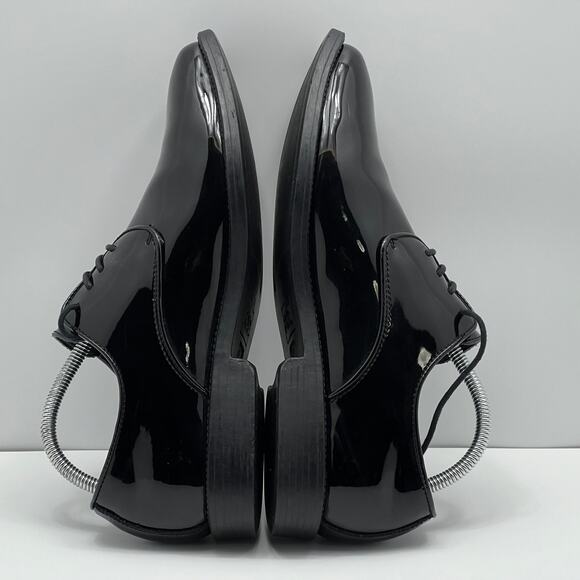 Fabian Couture S110-M Black Upper Plain Toe Derby Mens 10.5M Dress Shoes - Picture 4 of 9